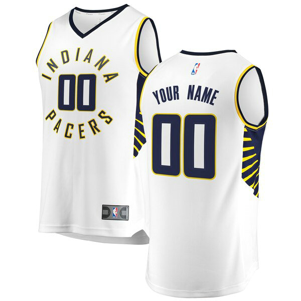 Maillot nba Indiana Pacers Association Edition Homme Custom 0 Blanc